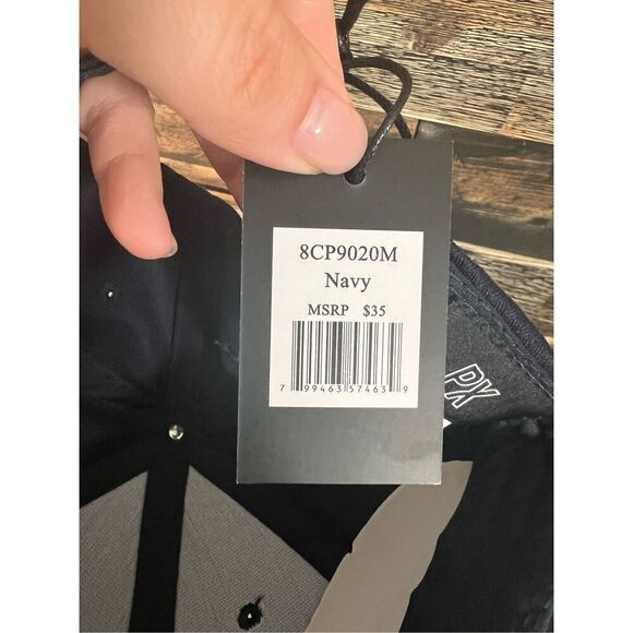 PX Clothing NWT Baseball Hat Cap Adjustable Cotton Navy Blue - Picture 6 of 8